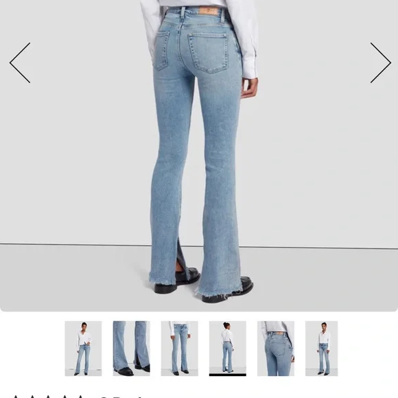 7 For All Mankind Bootcut Jeans - Picture 12 of 13